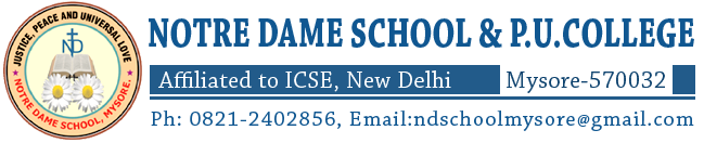 Notre Dame School, Mysore | ICSE School in mysore